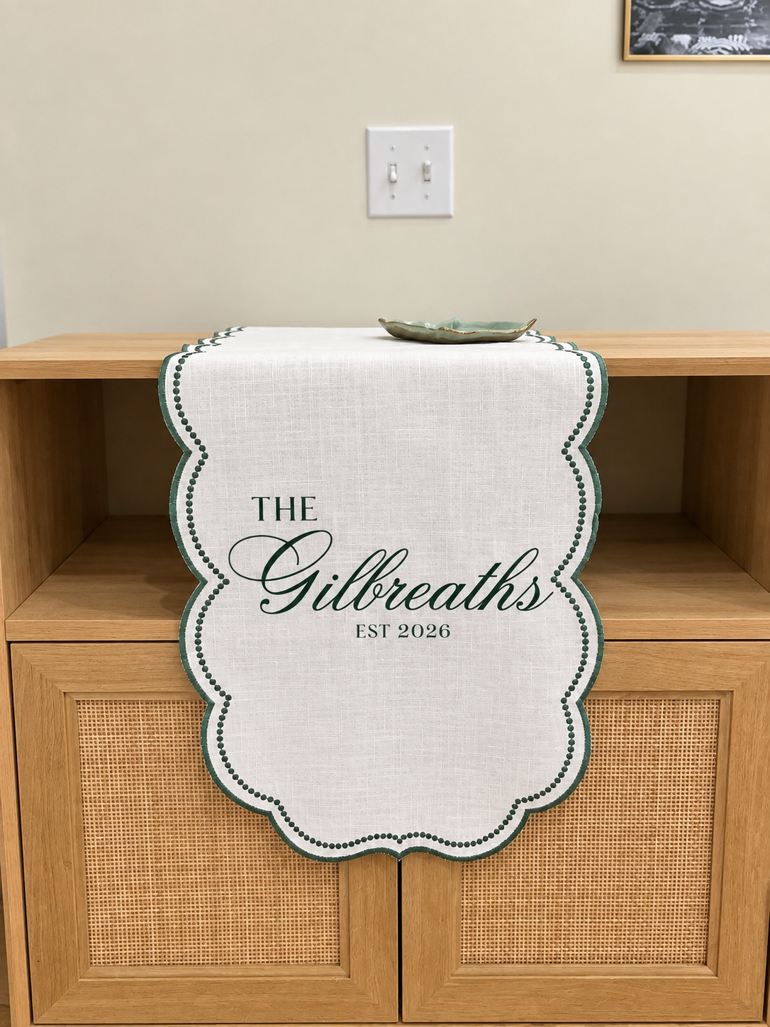 Fabric Wedding Sign — view 5